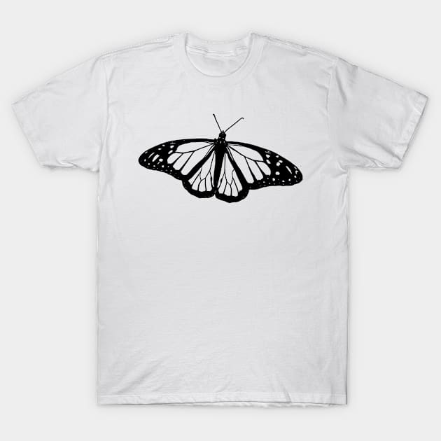 Monarch Butterfly T-Shirt by DandelionDays